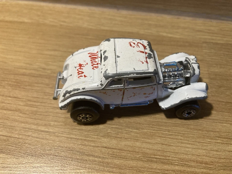 Matchbox Superfast 69 33” Willys Street Rod Car - White - Image 3 of 4