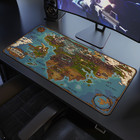 Eorzea Desk Mat, Final Fantasy XIV Mousepad XL XXL, Gift for FFXIV Fans