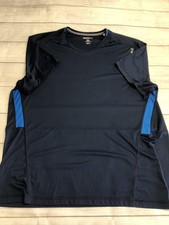 Reebok Speedwick Shirt Mens 2XL Blue Short Sleeve Athletic Performance Top