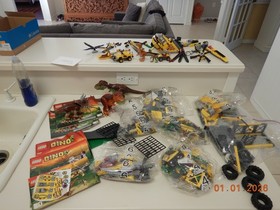 LEGO Dino Dino Defense HQ 5887, 5886, 5885 MEGA SET ASST!!