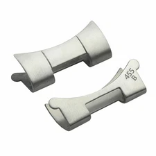 2-455B END LINK PIECE FOR OYSTER WATCH BAND 36MM ROLEX 20MM FAT SPRING BAR STEEL