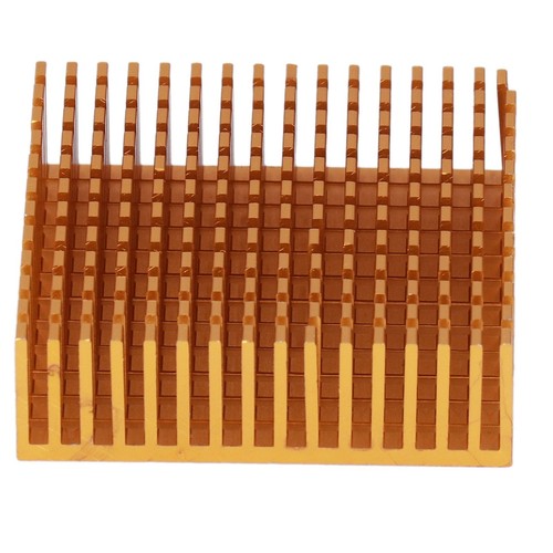 8Pcs Cooling Fins Power Radiator Slotted Heatsink For Electronics 50x50x15mm Gol - Afbeelding 15 van 24