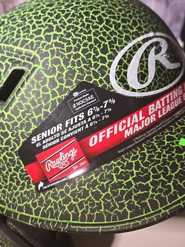Rawlings R16 Serie Crackle Schlaghelm Senior passt 6 7/8-7 5/8 (Regal) - Bild 6 von 14