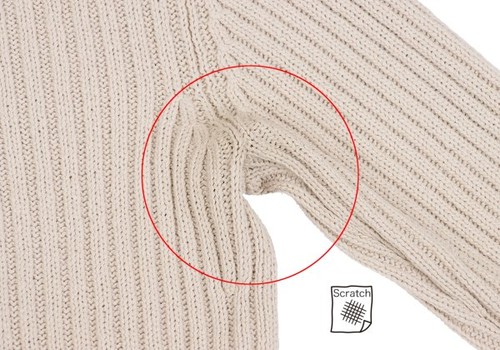 Yohji Yamamoto FEMME High Neck Ribbed Knit Sweater Size 3(K-162008) - Picture 5 of 12