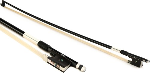 GEWA Carbon Violin Bow, Full-lined Nickel - 1/2 Size