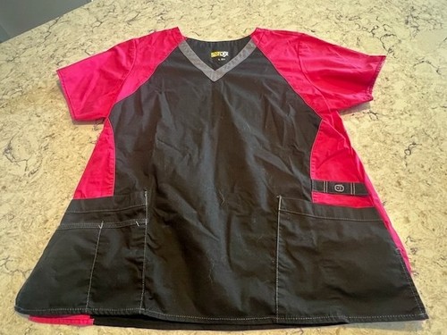 WonderWink Women’s Scrubs Lot – Size Large – 3 Tops + 1 Pant – Excellent Conditi - Imagen 8 de 8