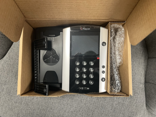 Polycom VVX 500 IP Media Phone 12 Monate Garantie Neu unbenutzt - Bild 8 von 8