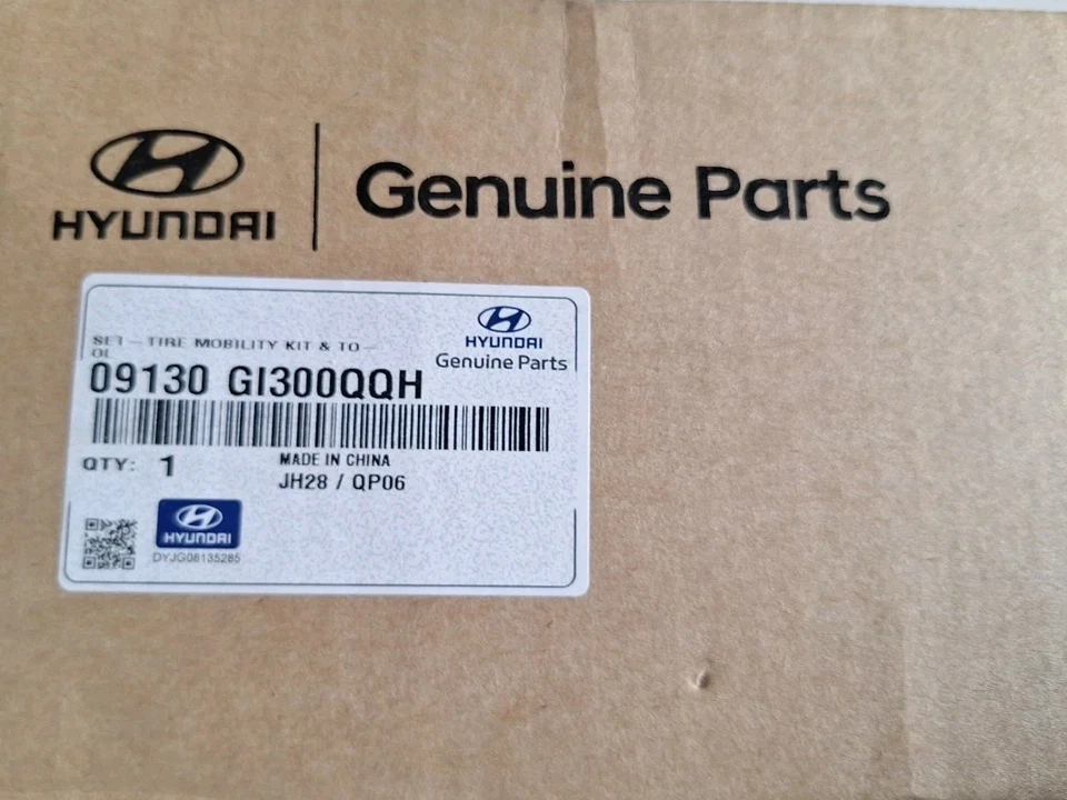 ⭐Genuino⭐ NUEVO Kit de Movilidad de Neumáticos y Juego de Herramientas 09130GI300 Hyundai Ioniq 5 Foto 2 de 4