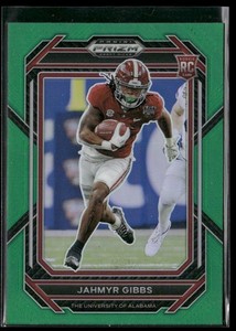 2023 Panini Prizm Draft Picks #116 Jahmyr Gibbs Prizms Green