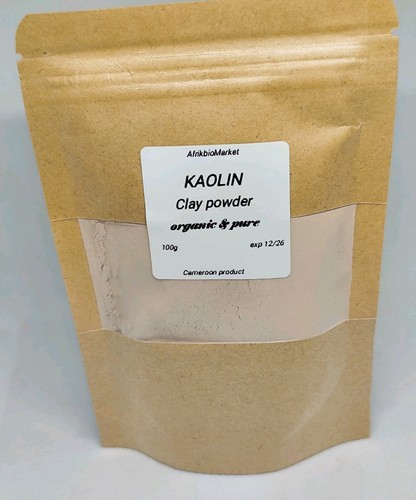 100g Edible Clay POWDER, Kaolin, Calaba, Essbarer Ton. - Bild 6 von 6