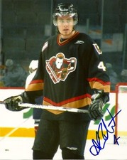 Calgary Hitmen Alex Plante Autographed Signed 8x10 Photo COA NINE