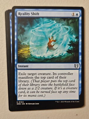 MTG l Reality Shift (x4 Playset) | (NM) Wilds of Eldraine Commander