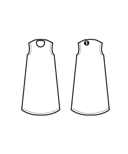 simonetta JEANS Dresses (Other) WhitexBlueetc. 154(13T14T) 2200543485793 - Picture 8 of 8