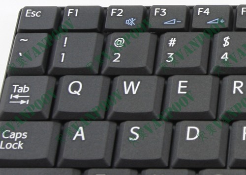 New US keyboard Sony Vaio VPC-M12 M121AX VPCM12L PCG-21313M 21313L 21311T Black - Picture 4 of 8