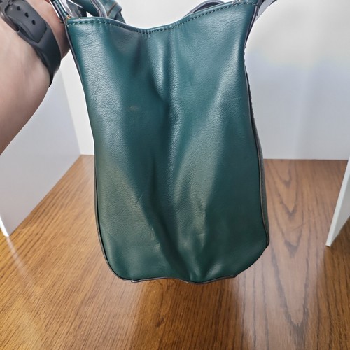 Vera Wang / Simply Vera Purse Deep Teal Blue Kohls HSV64ST06 GUC Some wear - Picture 13 of 15