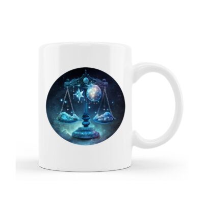 Sternzeichen Becher Waage Tasse Horoskop Sternbild Kaffee Tee Getränk Geschenk