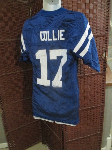 Camiseta de fútbol americano Reebok Indianapolis Colts Austin Collie para hombre pequeña NFL - Imagen 2 de 6