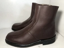 Executive Imperials 910 Leather Closed Toe Mid-Calf Brown Mens Size 9.5 E