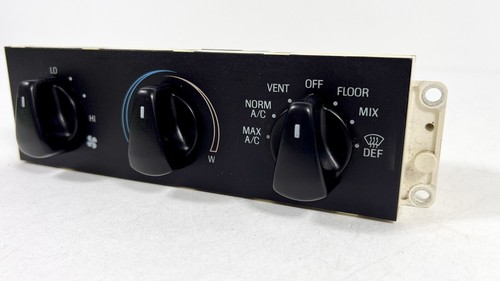 ✅ 95-96 FORD F150 F250 F350 BRONCO HEATER CLIMATE CONTROL SWITCH *MAX A/C* - Picture 3 of 6