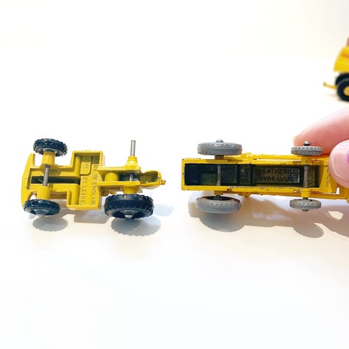 Vintage Lesney 1960s Yellow Trucks News Van Weatherill Hydraulic Coke Karrier - Picture 17 of 17