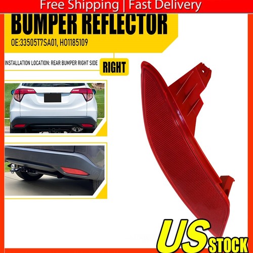 FITS HONDA HRV HR-V 2016-2021 REAR FACE BUMPER REFLECTOR LIGHTS LAMPS LH/RH - Picture 14 of 14