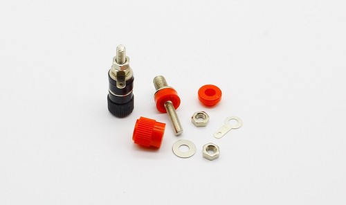 UPGRADED VERSION 4pcs Terminal Binding 4mm Banana Socket Power Supply Audio Plug - Picture 4 of 13