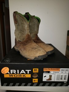rebar flex western waterproof work boot