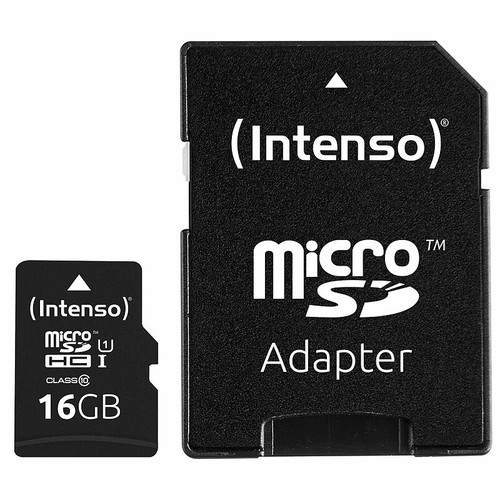 Intenso microSDHC-Speicherkarte UHS-I Premium 16 GB, bis 90 MB/s, Class 10/U1 - Bild 2 von 3