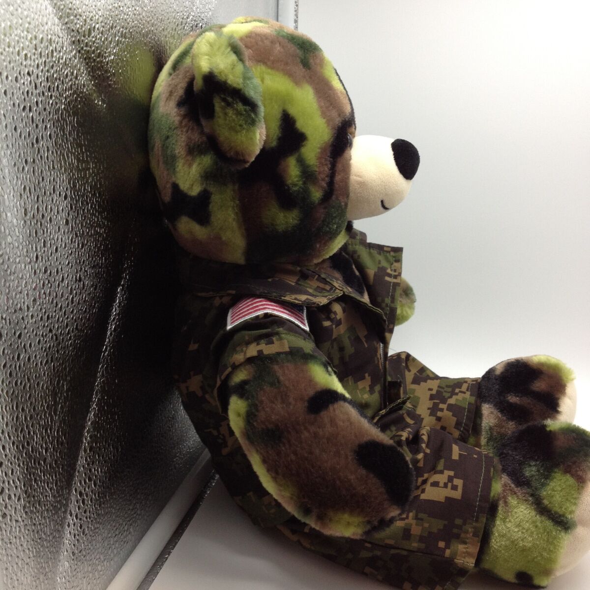 Build A Bear Camo Camouflage Military Bear Outfit 18