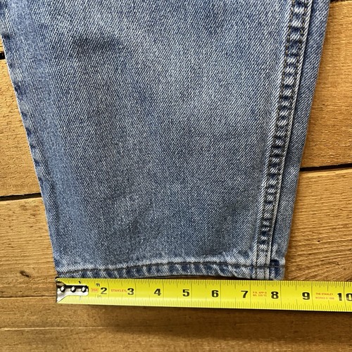 Jeans Levi's 505 Vintage Pierna Recta Calce Regular Para Hombre 34 x 31 Azul Denim - Imagen 11 de 12