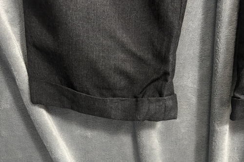 LORO PIANA Herren Tasmanische Hose Größe 38 anthrazit Super 120 Wolle Plissee vorne 10-7 - Bild 6 von 15