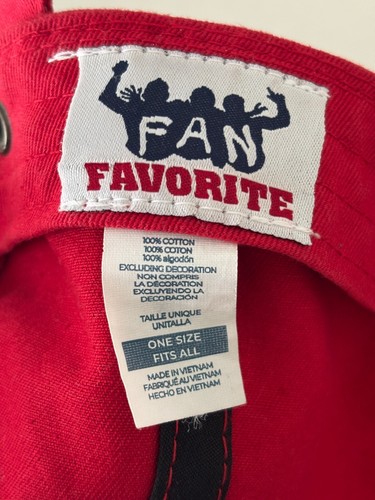 Texas Rangers rot Baseball Stil Cap/Mütze Fan Favorit offizieller MLB Aufkleber NEU - Bild 6 von 6