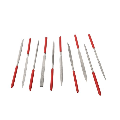 Multi Purpose Diamond Needle Files Set For Deburring Fine Grinding Model Making - Picture 3 of 15