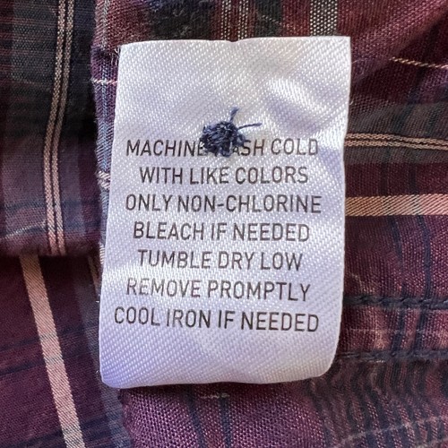 Camisa Moonshine Spirit Hombres 2XL XXL Cuadros Mármol Perla A Presión Brad Paisley - Imagen 8 de 19