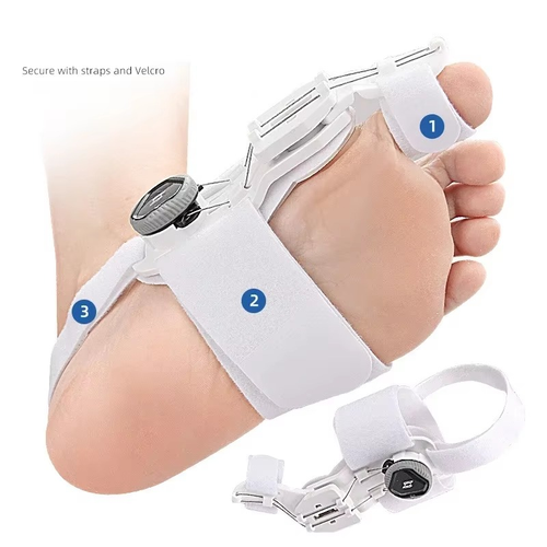 Adjustable Hallux Valgus Bunion Corrector Splint Straightener Toe PainRelief NHS - Picture 6 of 6