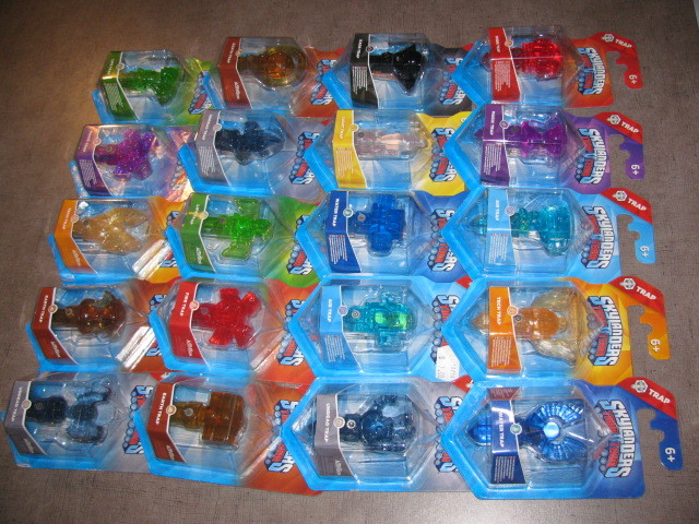 VARIOUS TRAPS SKYLANDERS TRAP TEAM - Kaos Earth Fire Life Water etc. VARIOUS TRAPS SKYLANDERS TRAP TEAM - Kaos Earth Fire Life Water etc.