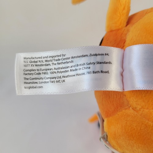 2023 Hey Clay Giraffe Plush Stuffed Animal Doll Toy Kids Orange Brown Amsterdam - Picture 11 of 13