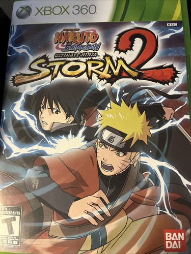 Naruto shippuden Ultimate ninja storm 2 Xbox 360 Pamphlet - Picture 2 of 5