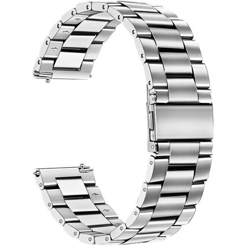 14 16 18 19 20 21 22 23 24mm Silicona Cuero Acero Inoxidable Correa de Reloj Pulsera de Repuesto - Imagen 97 de 100