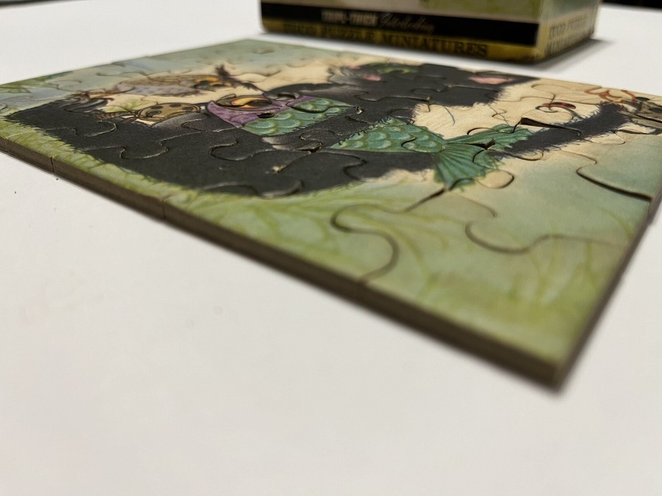 Mini Tuco Triple Thick Vintage Puzzle Timothy Cat Complete eBay
