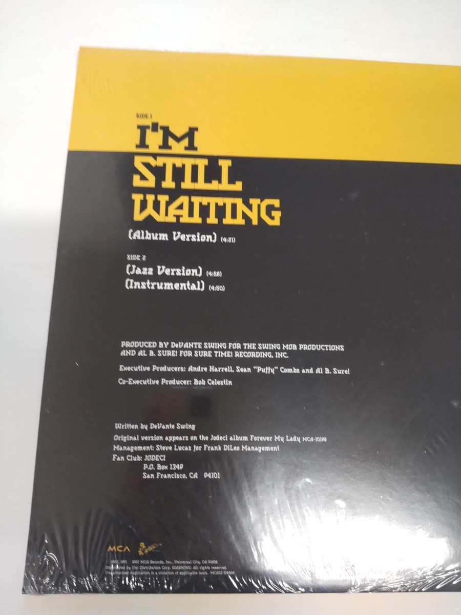 onoff　Jodeci – I'm Still Waiting Jodeci – I'm Still Waiting – CD (Single, Promo), 1992