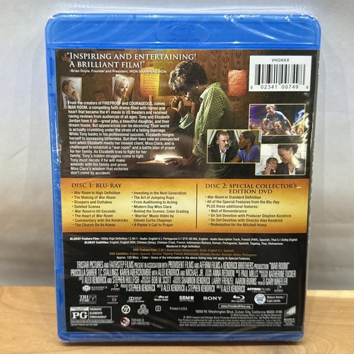 War Room (DVD/Blu-ray, 2015) Exclusive Collector's Edition DVD Combo Pack - Picture 2 of 4