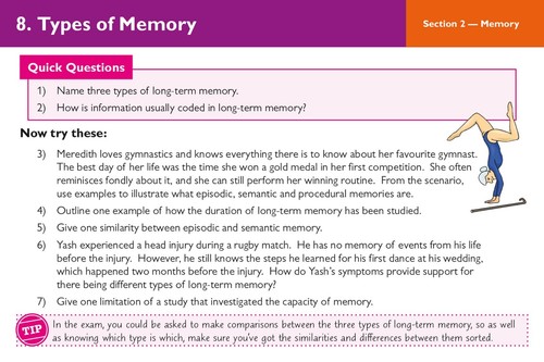 New A-Level AQA Psychology Revision Question Cards CGP X - Picture 3 of 14