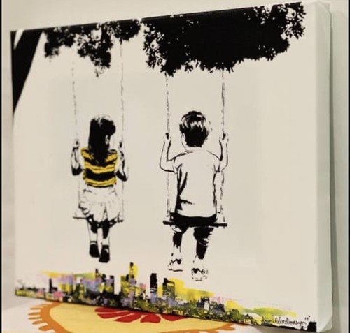 Rare 2014 signed & numbered (211/500) 8” X 10” “Bumblebeelovesyou” print. Mint! - Photo 2 sur 10