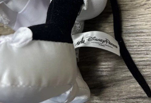 Vestido de Novia Minnie Mouse 10" Peluche Auténtico Parques Disney Original - Imagen 8 de 8