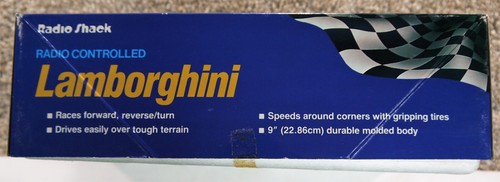 Vintage Radio Shack 60-4051 Lamborghini Countach LP500S RC Race Car NEW in Box!† - Picture 5 of 6