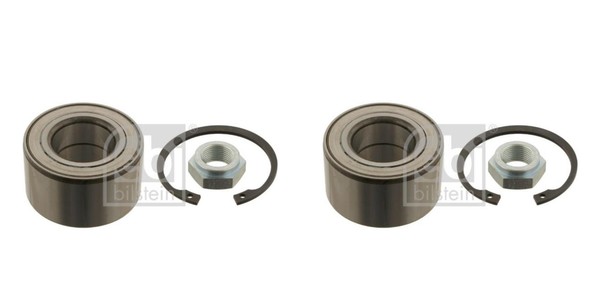 Febi Bilstein 2X Radnabe Radlagersatz Vorne FüR Skoda Felicia I VW Caddy II-image