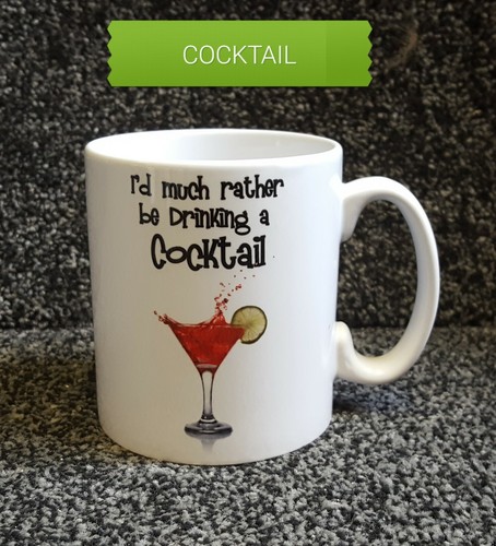 FAVOURITE ALCOHOLIC DRINK 10oz COFFEE MUGS ( MANY OPTIONS AVAILABLE) - Picture 9 of 33