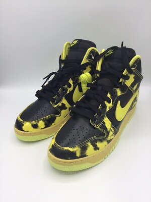 Nike Dunk High 1985 Yellow Acid Wash 2022 (DD9404-001) Men's