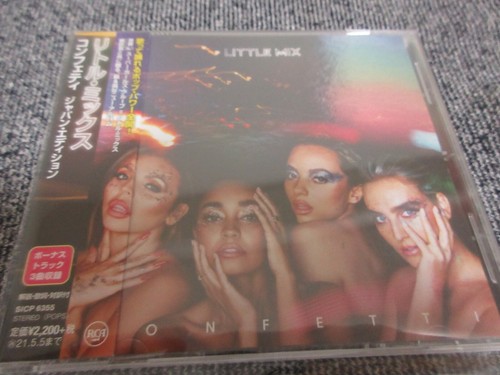 LITTLE MIX / confetti /JAPAN LTD CD OBI bonus track STICKER - Picture 5 of 5